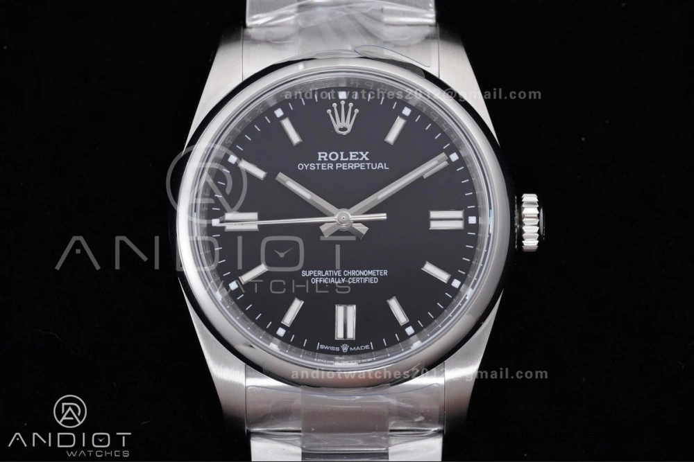Colorful Oyster Perpetual 126000 36mm KRF 1:1 Best Edition 904L Steel Black Dial VR 961