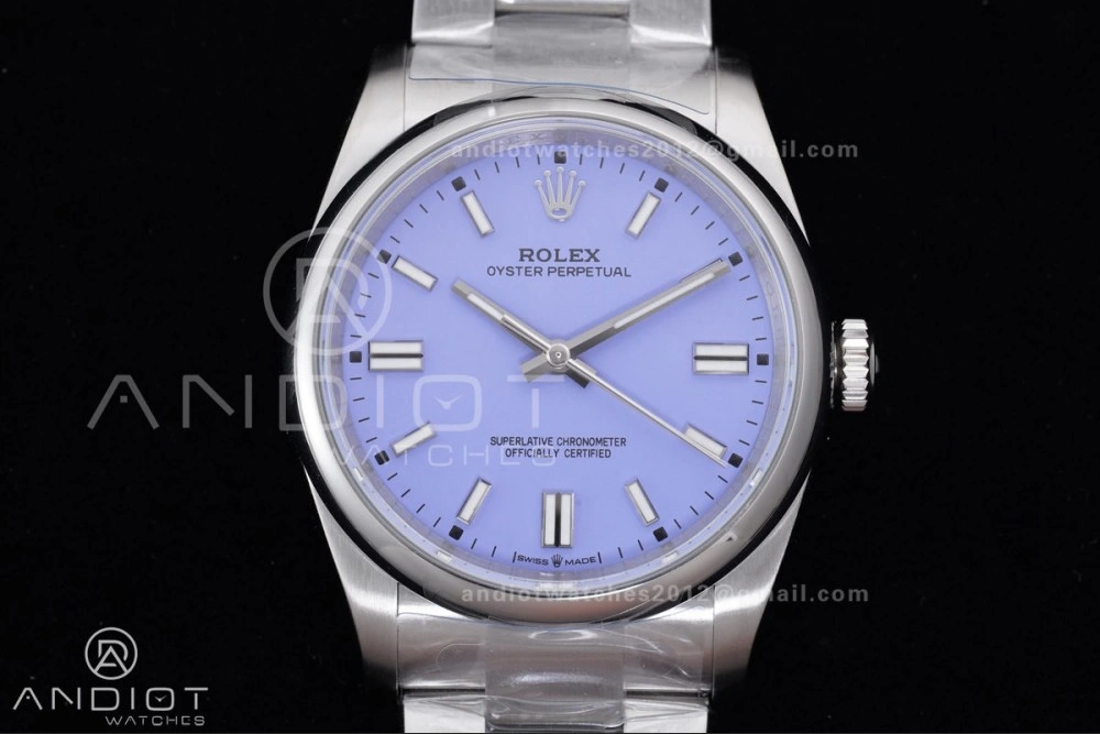 Oyster Perpetual 126000 36mm KRF 1:1 Best Edition 904L Steel Lavender Dial VR Casual 962