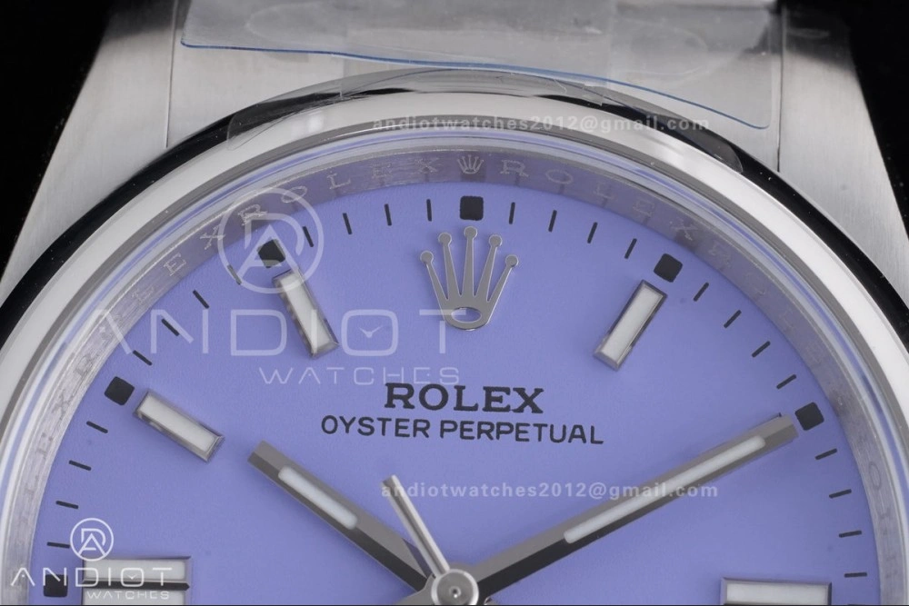 Oyster Perpetual 126000 36mm KRF 1:1 Best Edition 904L Steel Lavender Dial VR Casual 962