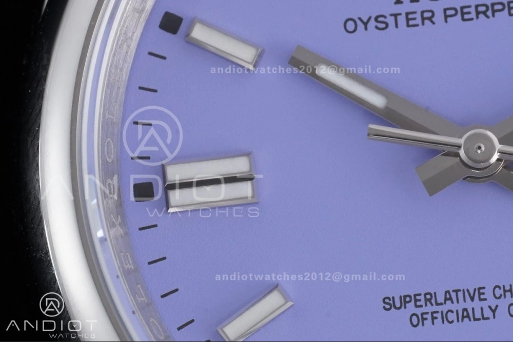Oyster Perpetual 126000 36mm KRF 1:1 Best Edition 904L Steel Lavender Dial VR Casual 962