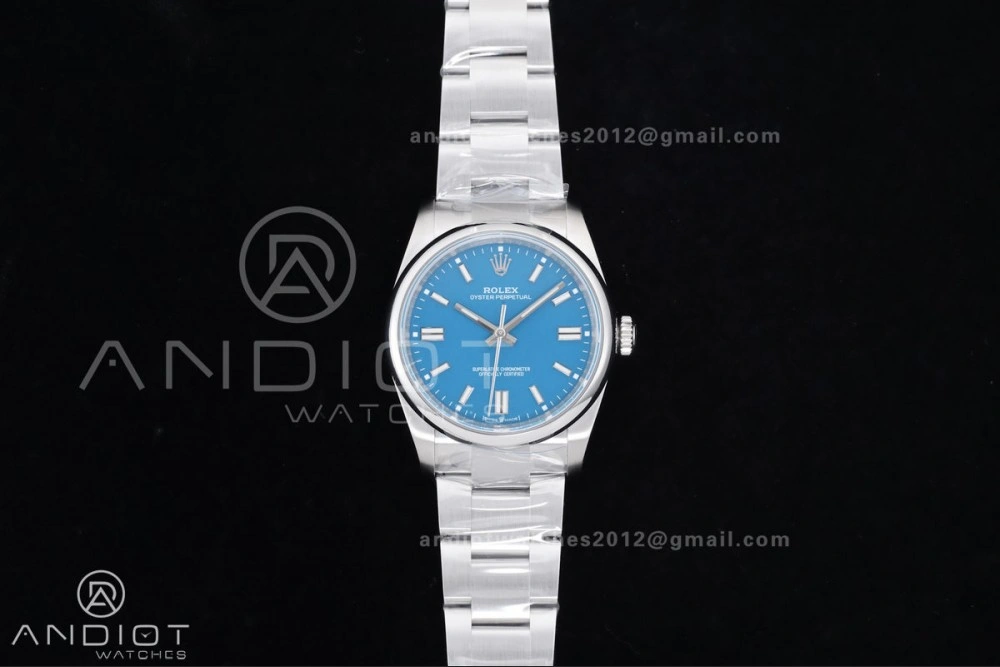 Oyster Perpetual 126000 36mm KRF 1:1 Best Edition 904L Steel New Blue Dial VR Sporty 965