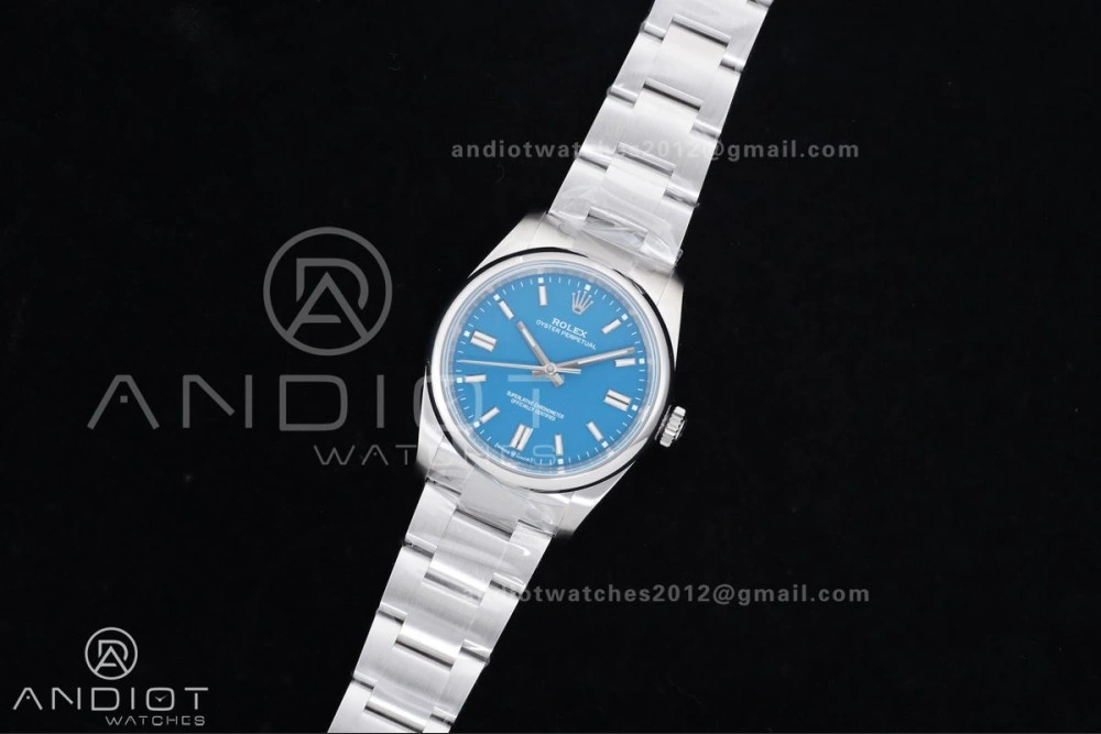 Oyster Perpetual 126000 36mm KRF 1:1 Best Edition 904L Steel New Blue Dial VR Sporty 965