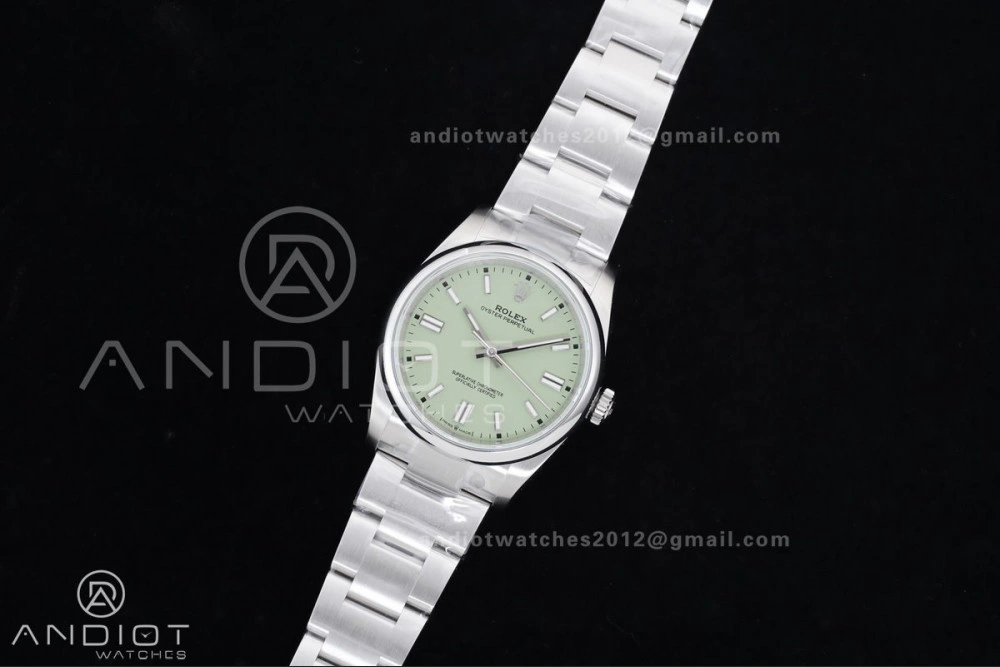 Seasonal Oyster Perpetual 126000 36mm KRF 1:1 Best Edition 904L Steel Pistachio Dial VR 966