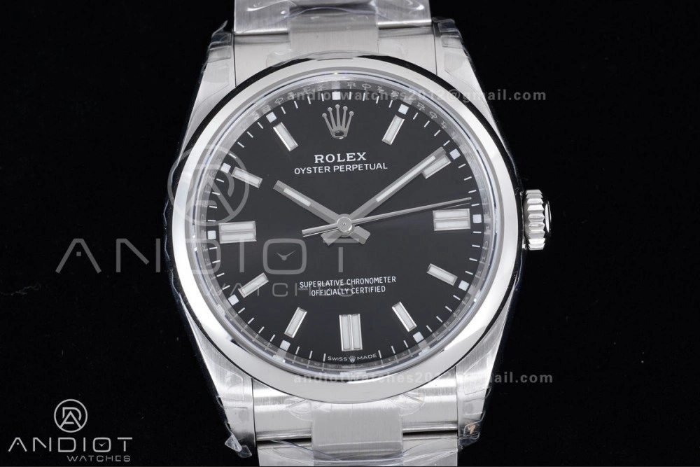 Tailored Oyster Perpetual 126000 36mm VSF 1:1 Best Edition 904L Steel Black Dial DD3230 V 967