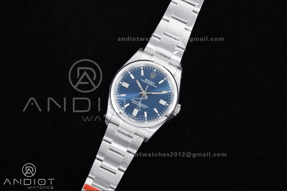Stylish Oyster Perpetual 126000 36mm VSF 1:1 Best Edition 904L Steel Blue Dial DD3230 V 976