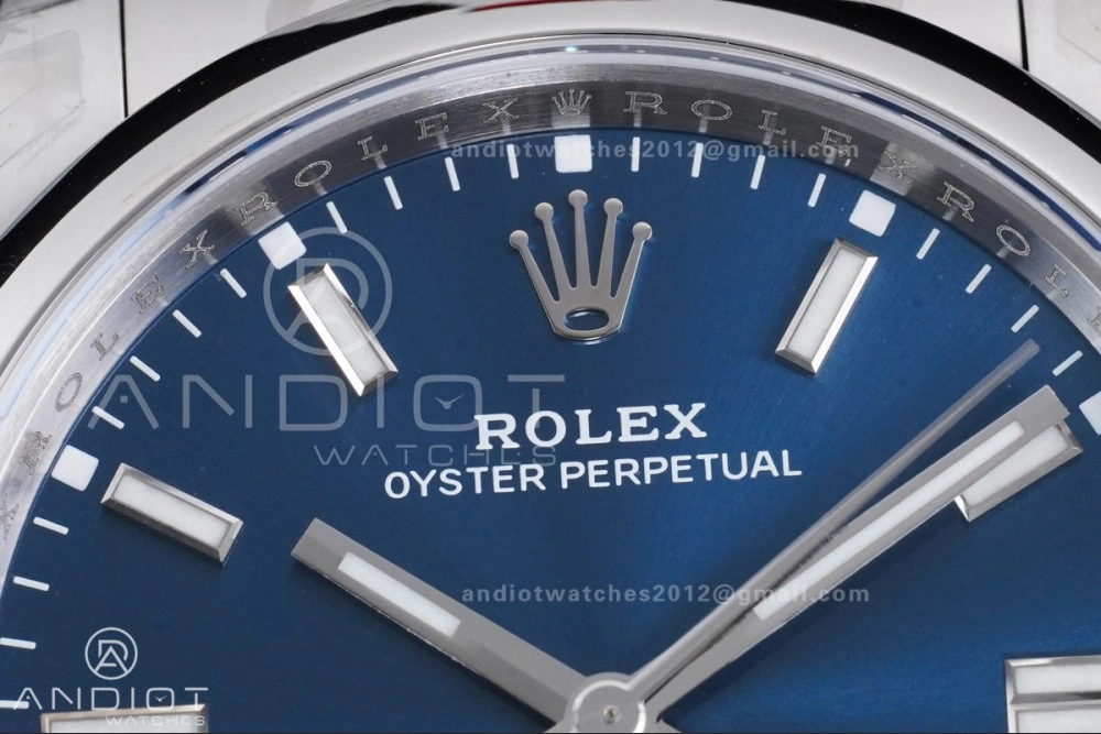 Stylish Oyster Perpetual 126000 36mm VSF 1:1 Best Edition 904L Steel Blue Dial DD3230 V 976