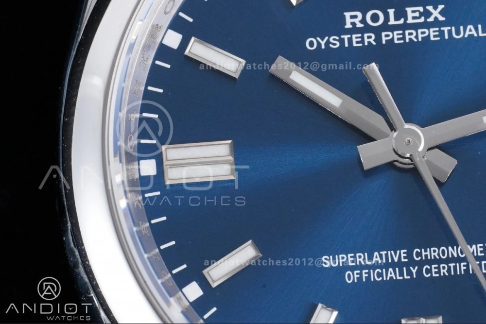 Stylish Oyster Perpetual 126000 36mm VSF 1:1 Best Edition 904L Steel Blue Dial DD3230 V 976