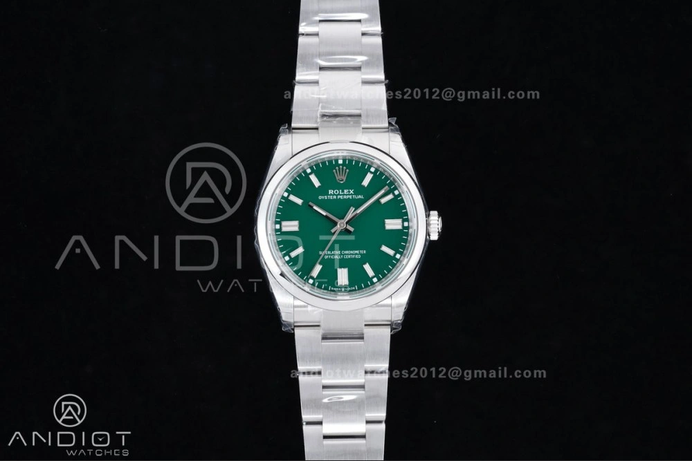 Oyster Perpetual 126000 36mm VSF 1:1 Best Edition 904L Steel Green Dial DD3230 V Soft 968