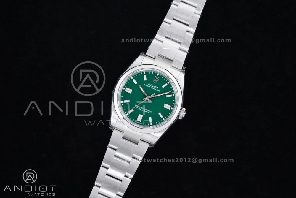 Oyster Perpetual 126000 36mm VSF 1:1 Best Edition 904L Steel Green Dial DD3230 V Soft 968