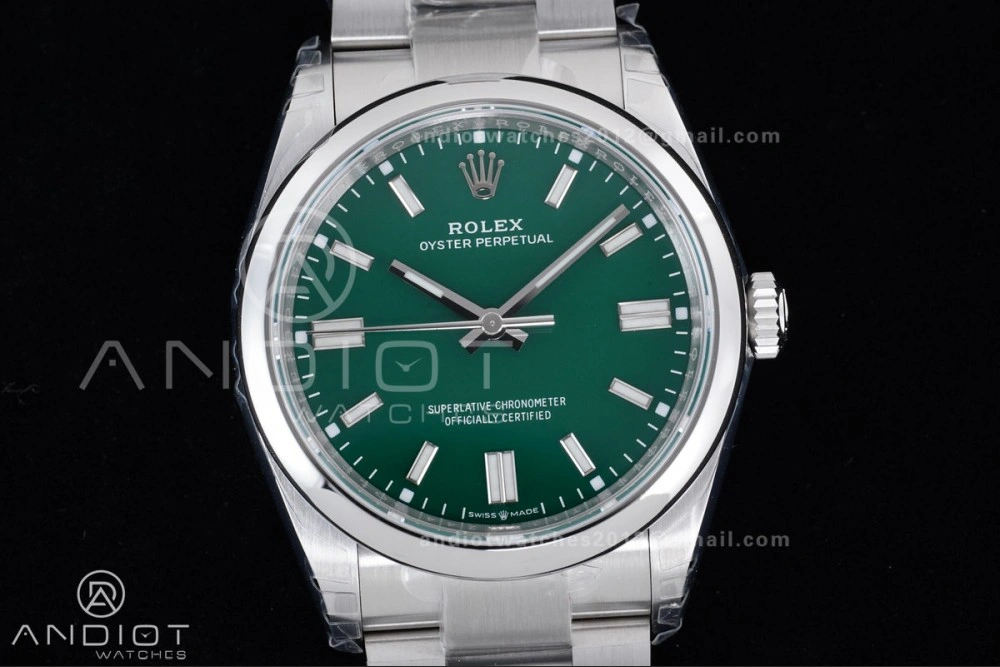 Oyster Perpetual 126000 36mm VSF 1:1 Best Edition 904L Steel Green Dial DD3230 V Soft 968
