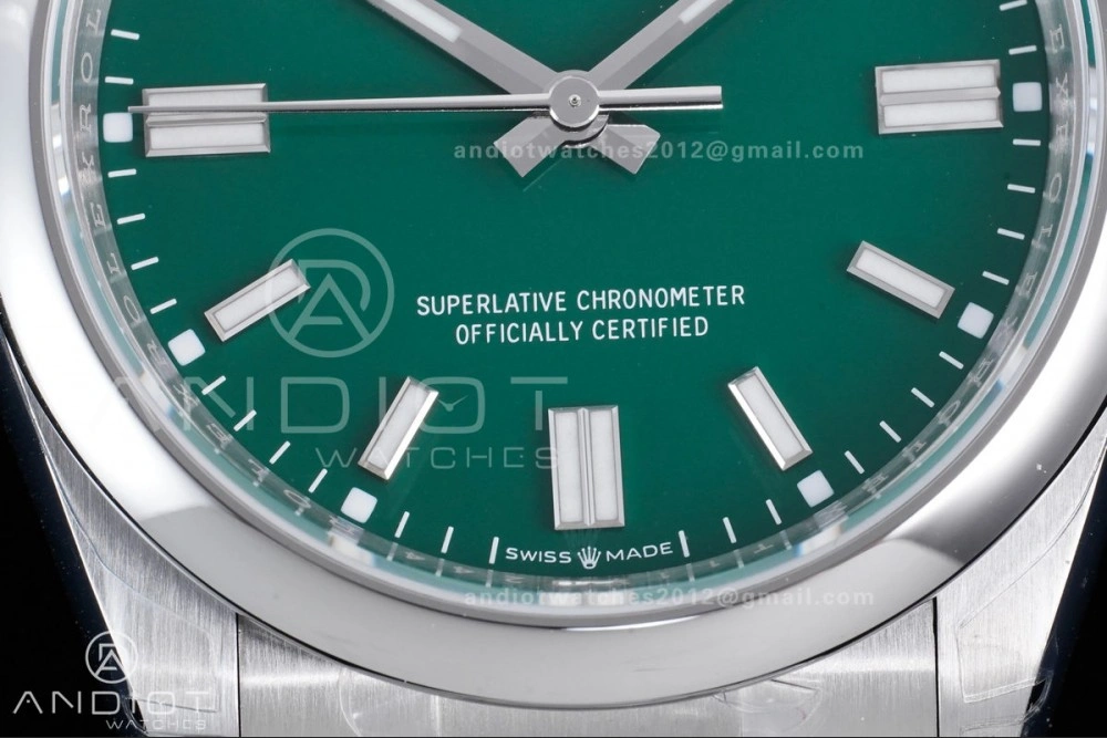 Oyster Perpetual 126000 36mm VSF 1:1 Best Edition 904L Steel Green Dial DD3230 V Soft 968