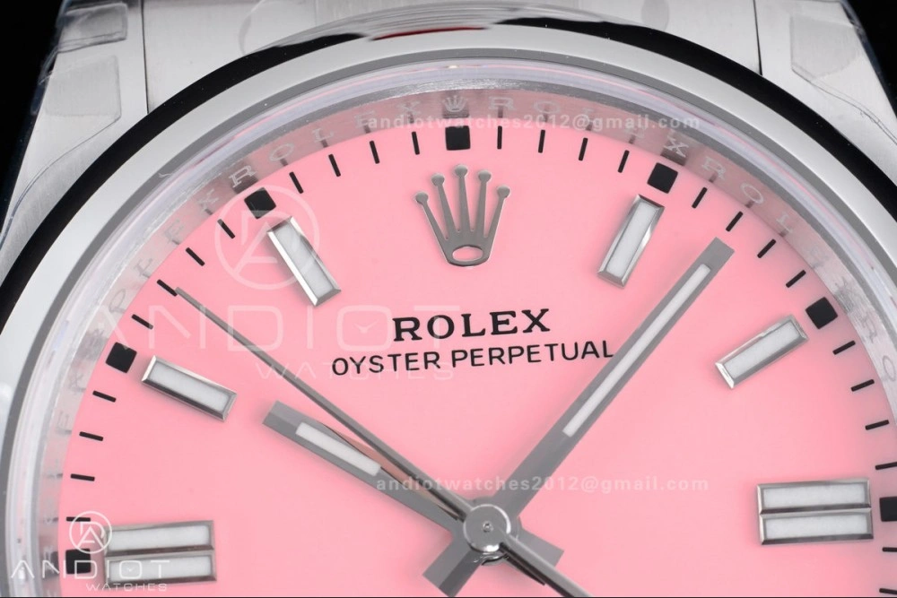 Flexible Oyster Perpetual 126000 36mm VSF 1:1 Best Edition 904L Steel Pink Dial DD3230 V 972