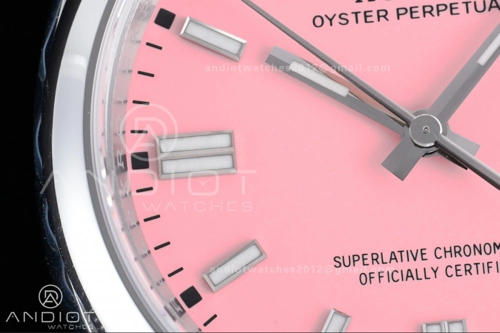 Flexible Oyster Perpetual 126000 36mm VSF 1:1 Best Edition 904L Steel Pink Dial DD3230 V 972