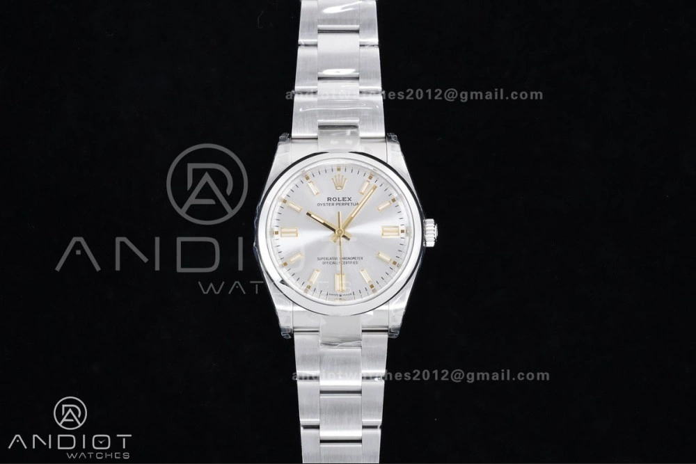 Oyster Perpetual 126000 36mm VSF 1:1 Best Edition 904L Steel Silver Dial DD3230 V Original 971