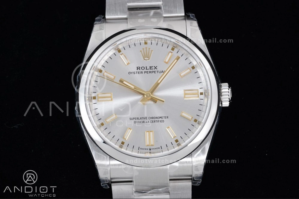 Oyster Perpetual 126000 36mm VSF 1:1 Best Edition 904L Steel Silver Dial DD3230 V Original 971
