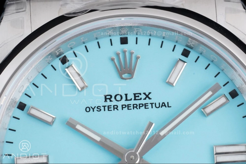 FastDry Oyster Perpetual 126000 36mm VSF 1:1 Best Edition 904L Steel Tiffany Blue Dial DD3230 V 979
