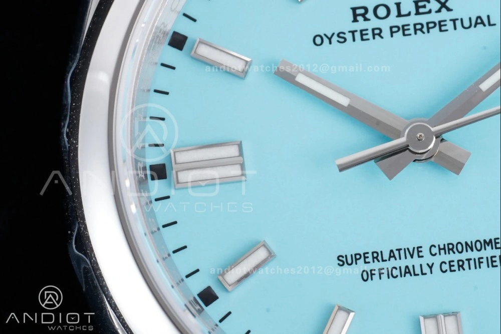 FastDry Oyster Perpetual 126000 36mm VSF 1:1 Best Edition 904L Steel Tiffany Blue Dial DD3230 V 979