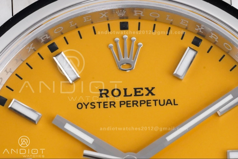 MoistureWicking Oyster Perpetual 126000 36mm VSF 1:1 Best Edition 904L Steel Yellow Dial DD3230 V 973