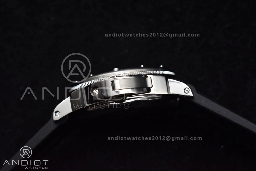 PAM1024 VSF 1:1 Best Edition Black Dial On SS with Black Rubber Strap P.9001 Clone FreshLook 342