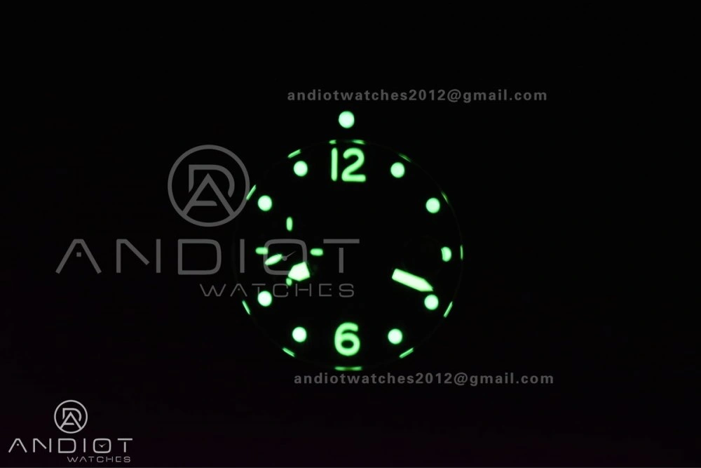 PAM1024 VSF 1:1 Best Edition Black Dial On SS with Black Rubber Strap P.9001 Clone FreshLook 342