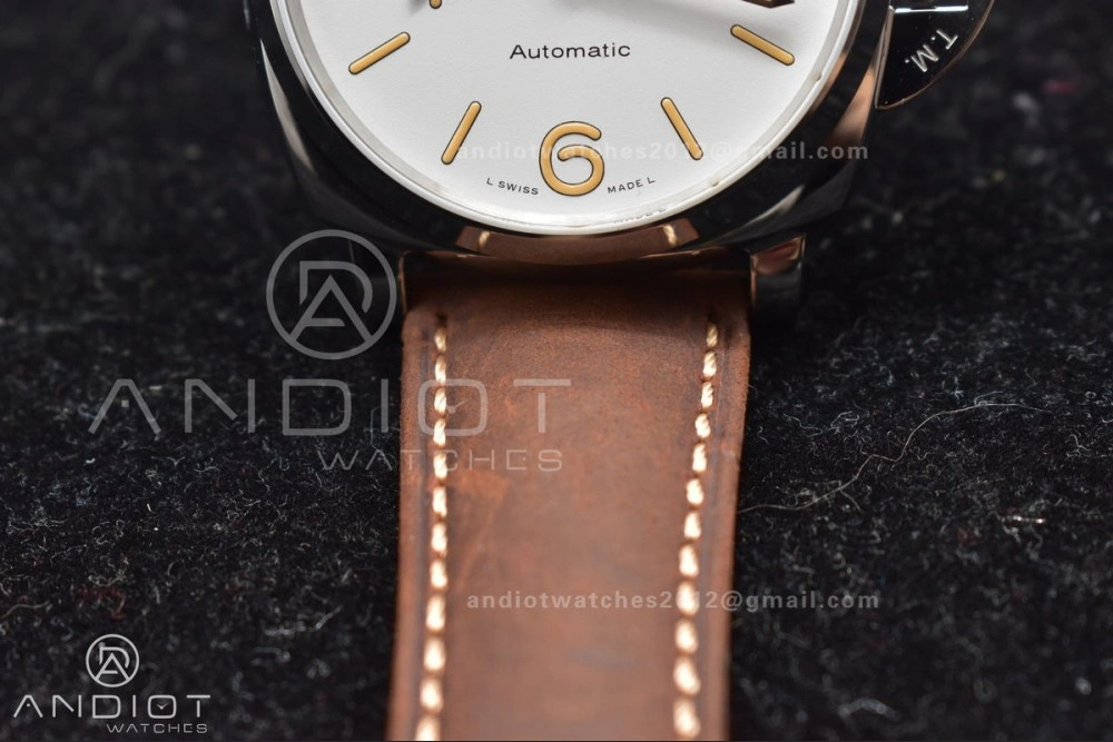 Bold PAM1046 Luminor Due VSF Best Edition White Dial on Brown Asso Strap AXXXIV 977