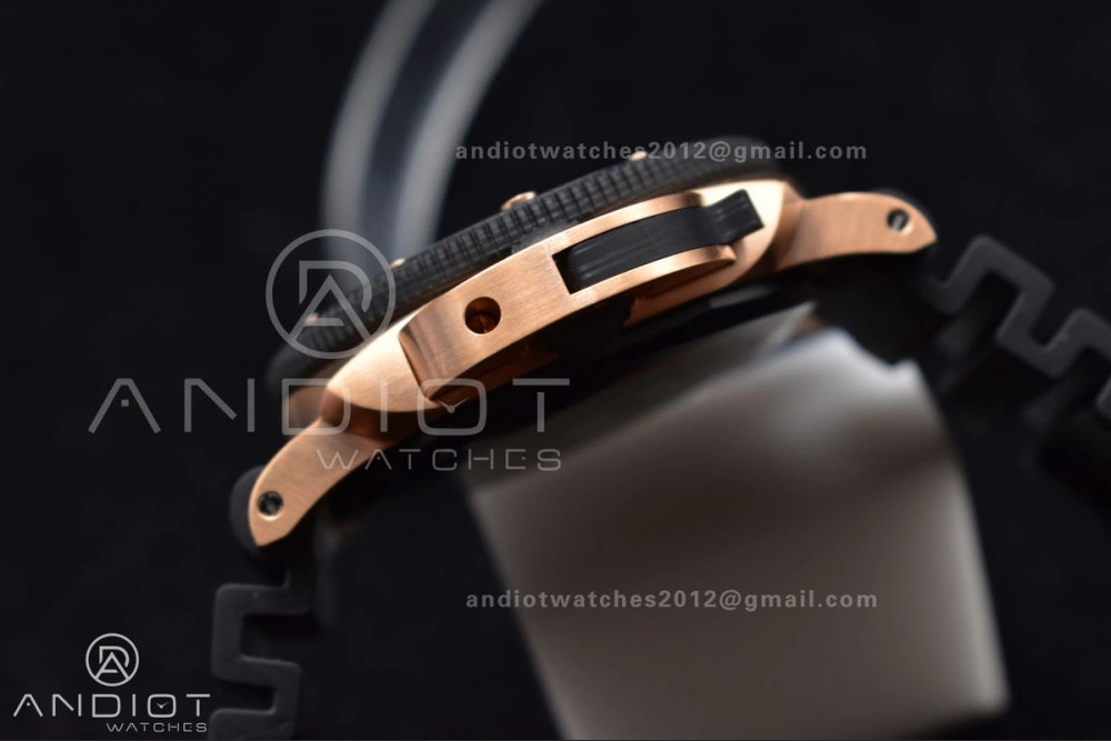 PAM1070 W SBF 1:1 Best Edition Black Dial on Black Rubber Strap P Tailored 434