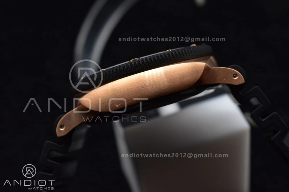 PAM1070 W SBF 1:1 Best Edition Black Dial on Black Rubber Strap P Tailored 434