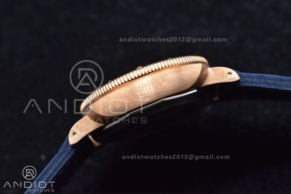 PAM1074 W Bronzo VSF 1:1 Best Edition Blue Dial on Blue Calfskin Strap P.900 Clone Versatile 331