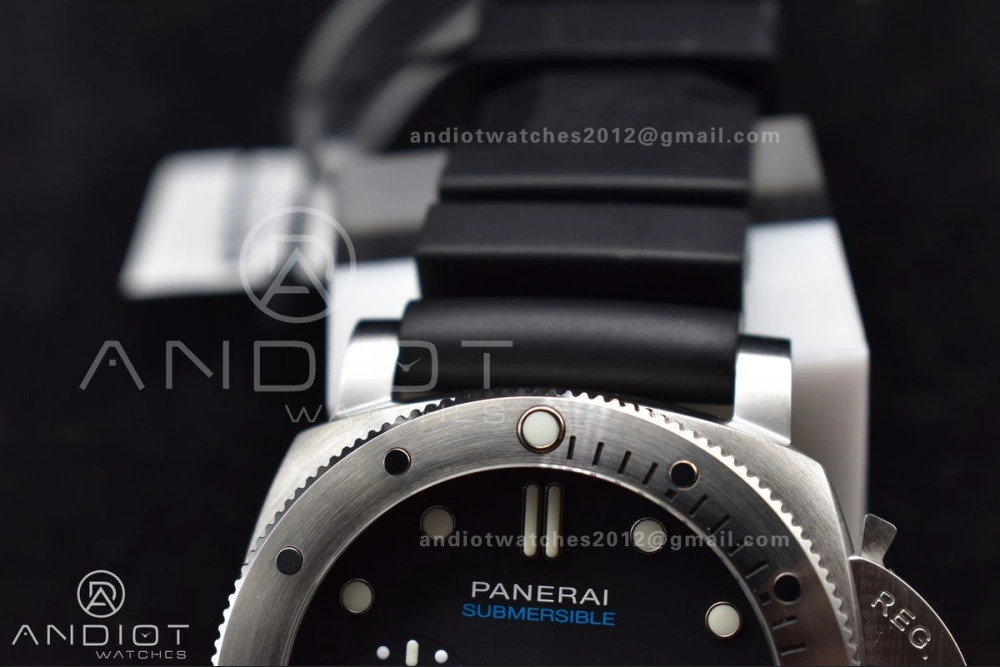 PAM1229 Y SBF 1:1 Best Edition Black Dial on Black Rubber Strap P ModernLook 323