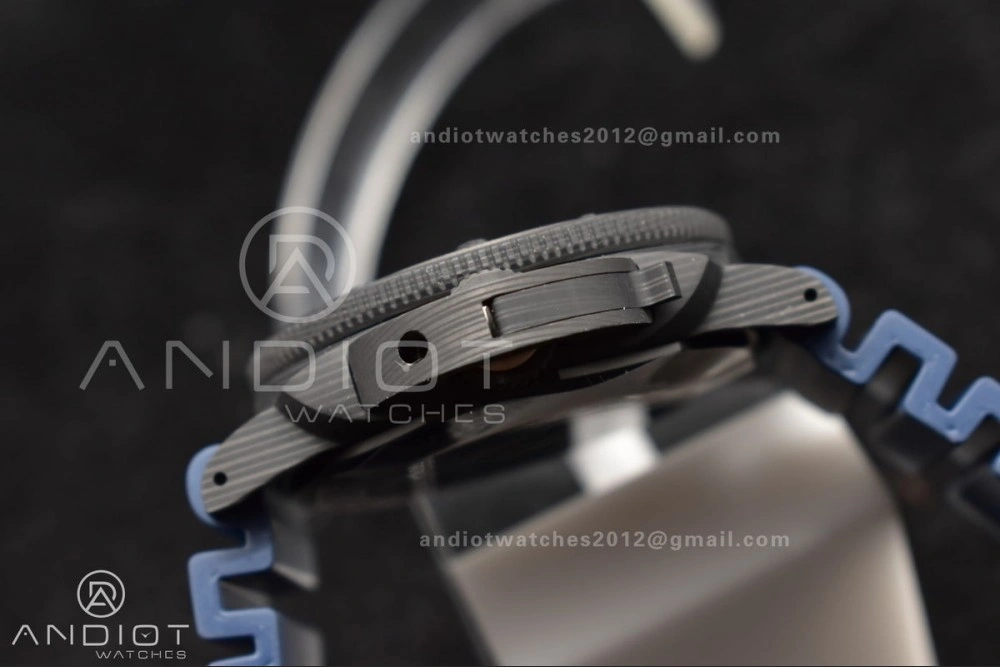 PAM1232 W Carbotech SBF 1:1 Best Edition Blue Dial on Blue Rubber Strap P Trendsetting 439