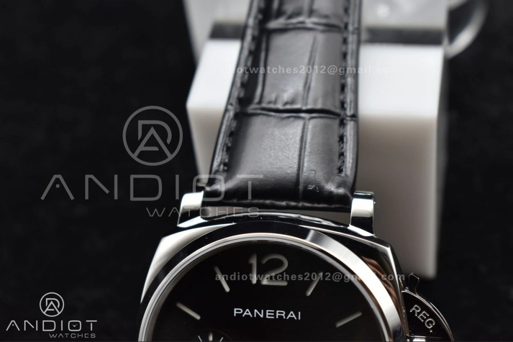 PAM1250 Luminor Due 42mm VSF Best Edition Gray Dial on Black Leather Strap P UrbanStyle 338