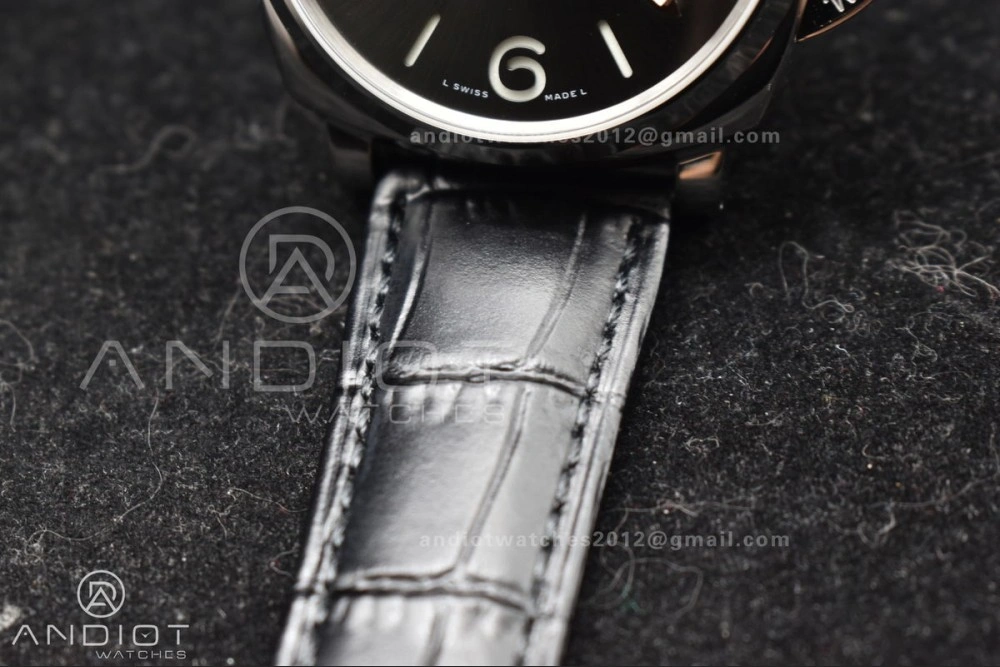 PAM1250 Luminor Due 42mm VSF Best Edition Gray Dial on Black Leather Strap P UrbanStyle 338