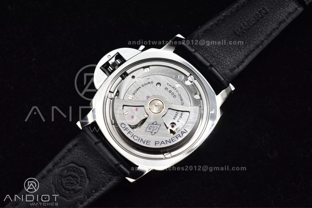 PAM1250 Luminor Due 42mm VSF Best Edition Gray Dial on Black Leather Strap P UrbanStyle 338