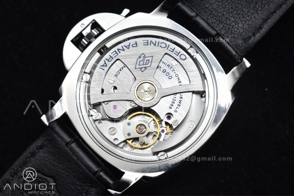 PAM1250 Luminor Due 42mm VSF Best Edition Gray Dial on Black Leather Strap P UrbanStyle 338