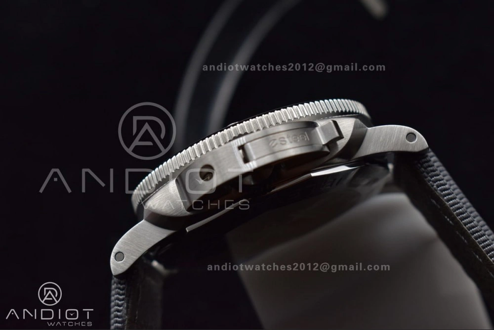 PAM1288 Y SBF 1:1 Best Edition Gray Dial on Gray Nylon Strap P TopPick 320