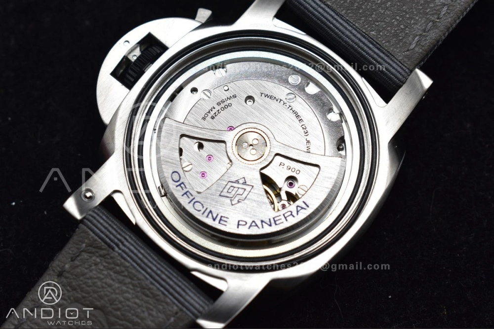 PAM1288 Y SBF 1:1 Best Edition Gray Dial on Gray Nylon Strap P TopPick 320