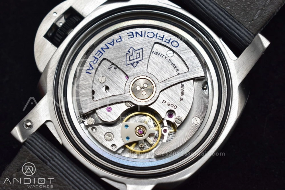 PAM1288 Y SBF 1:1 Best Edition Gray Dial on Gray Nylon Strap P TopPick 320