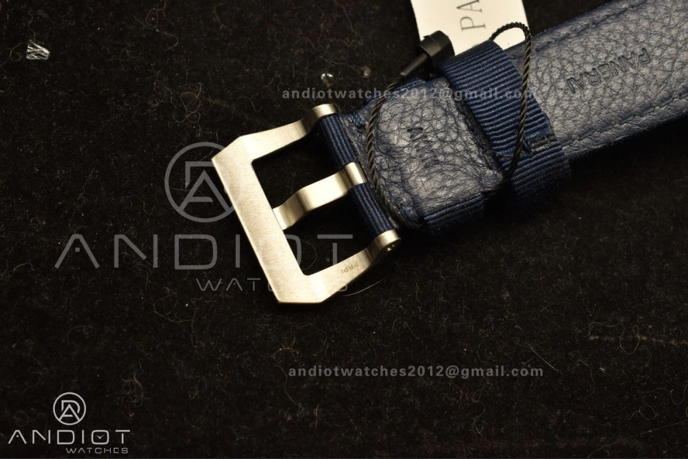 Supportive PAM1289 VSF 1:1 Best Edition Blue Dial on Blue Nylon Strap P 994