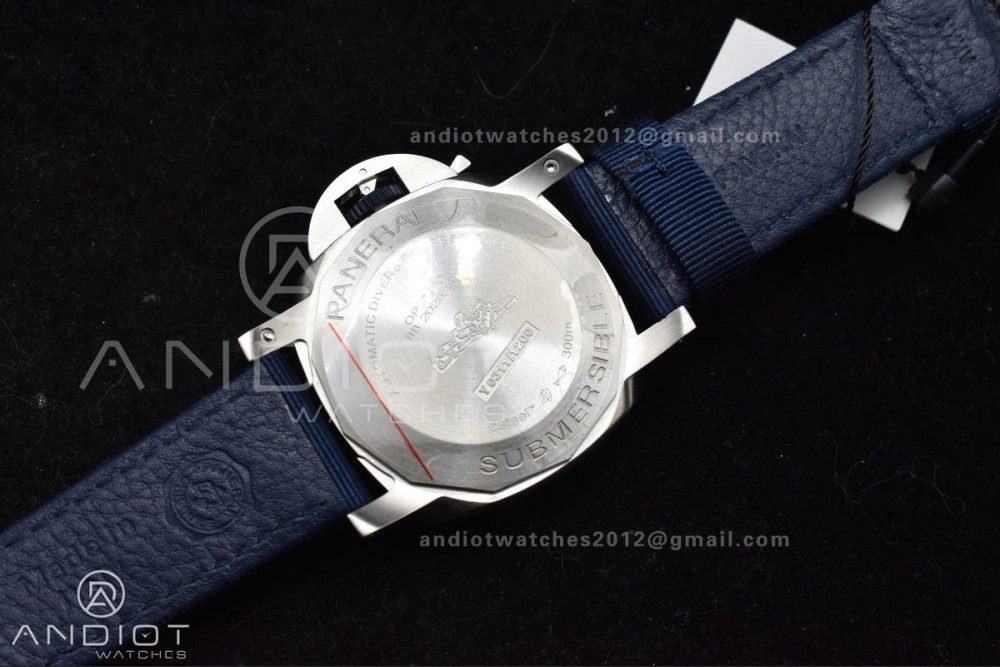 Supportive PAM1289 VSF 1:1 Best Edition Blue Dial on Blue Nylon Strap P 994