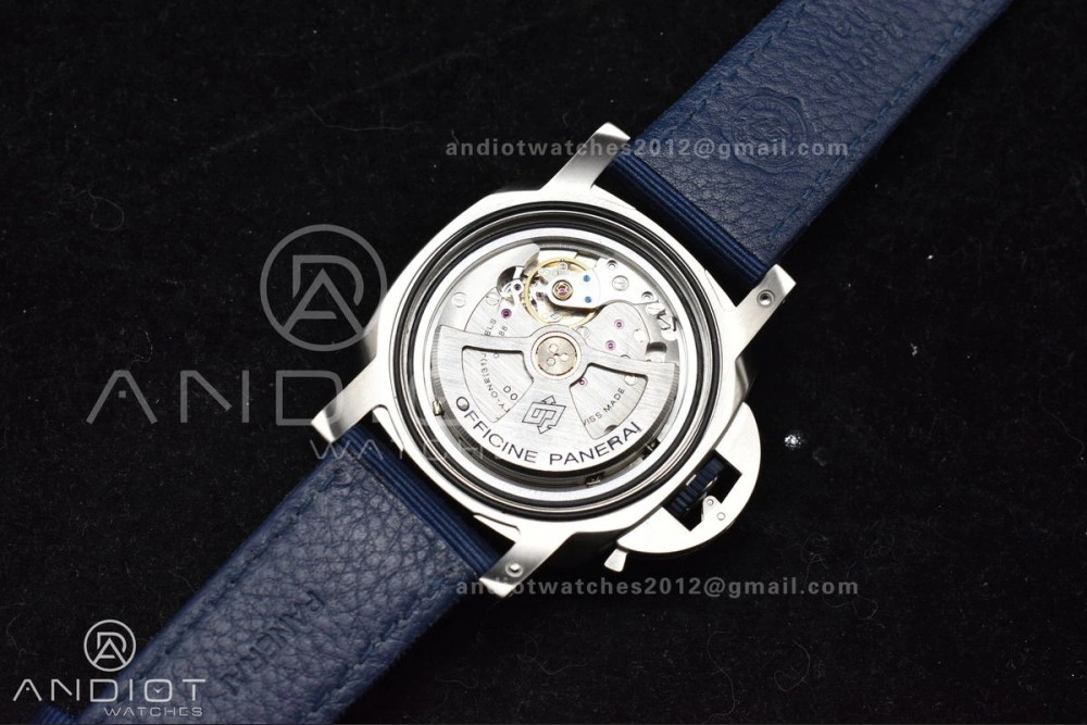 Supportive PAM1289 VSF 1:1 Best Edition Blue Dial on Blue Nylon Strap P 994