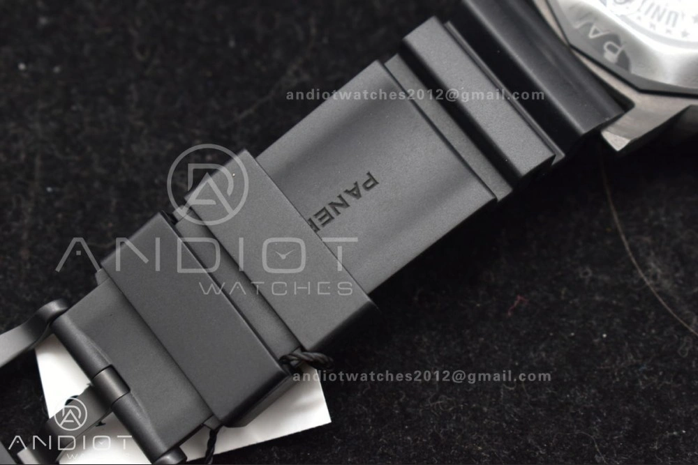 PAM1324 Carbotech VSF 1:1 Best Edition Black Dial On Black Rubber Strap P ComfortFit 353