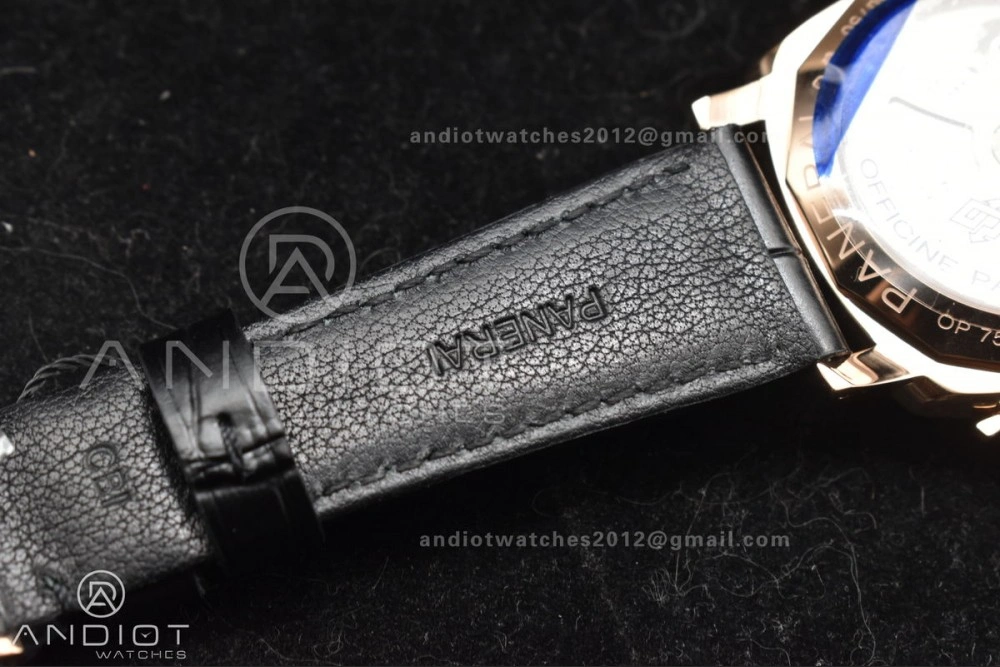 PAM1336 Luminor Due 42mm VSF Best Edition White Dial on Black Leather Strap P OnTrend 983