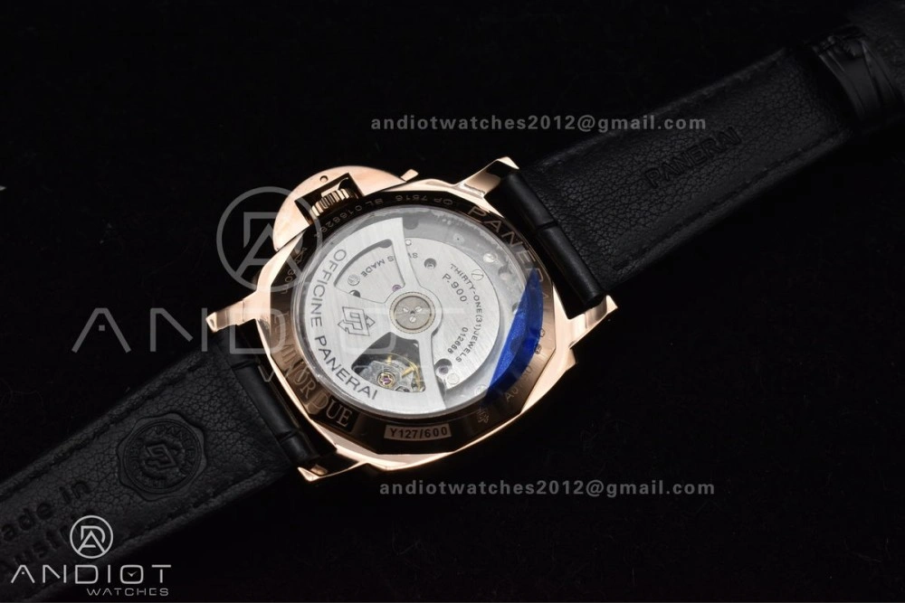 PAM1336 Luminor Due 42mm VSF Best Edition White Dial on Black Leather Strap P OnTrend 983