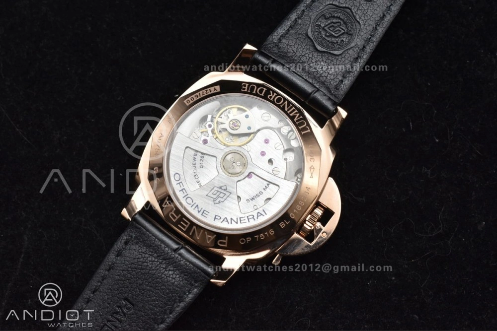 PAM1336 Luminor Due 42mm VSF Best Edition White Dial on Black Leather Strap P OnTrend 983