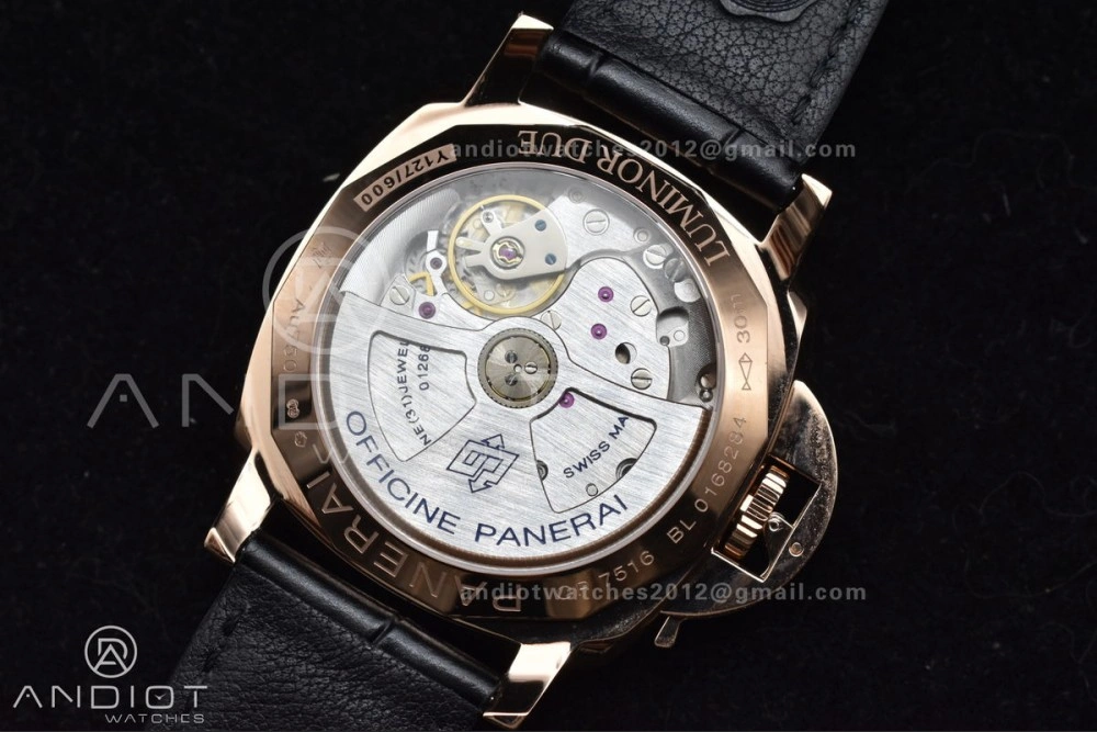 PAM1336 Luminor Due 42mm VSF Best Edition White Dial on Black Leather Strap P OnTrend 983