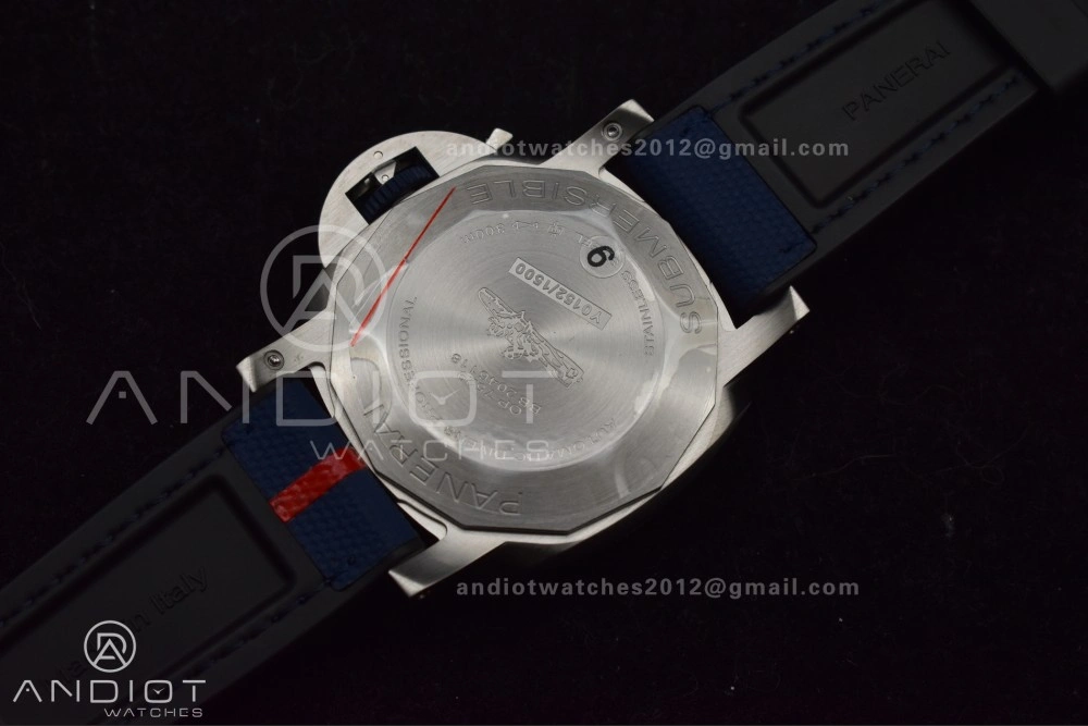 Affordable PAM1391 Luna Rossa Submersible VSF 1:1 Best Edition on Blue Fabric Strap P 340