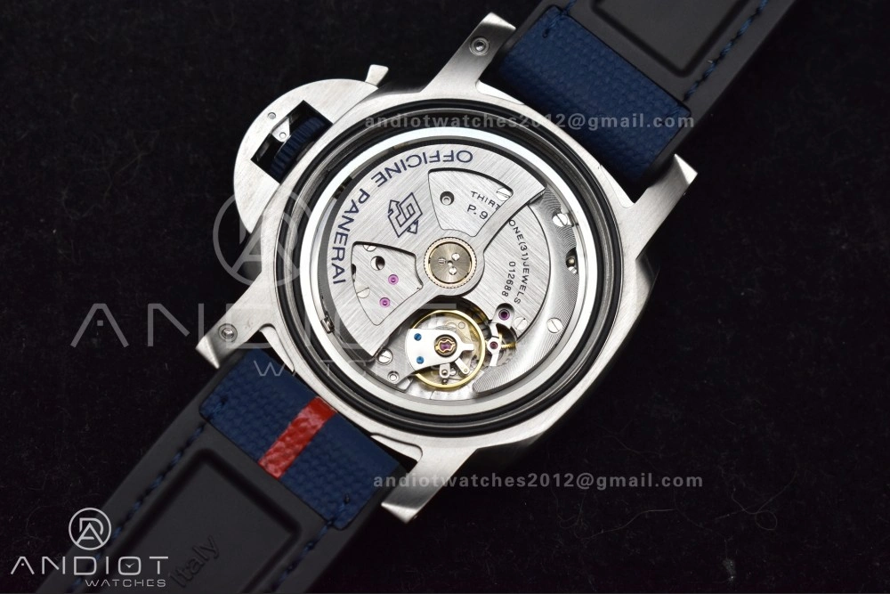 Affordable PAM1391 Luna Rossa Submersible VSF 1:1 Best Edition on Blue Fabric Strap P 340
