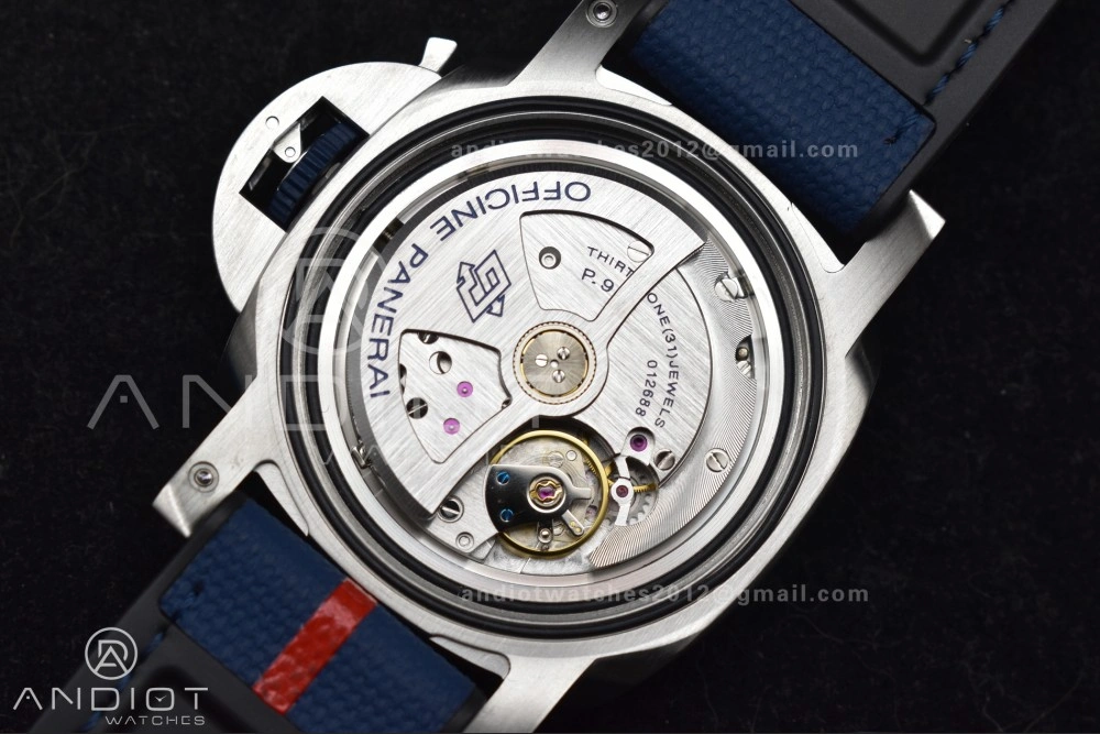 Affordable PAM1391 Luna Rossa Submersible VSF 1:1 Best Edition on Blue Fabric Strap P 340