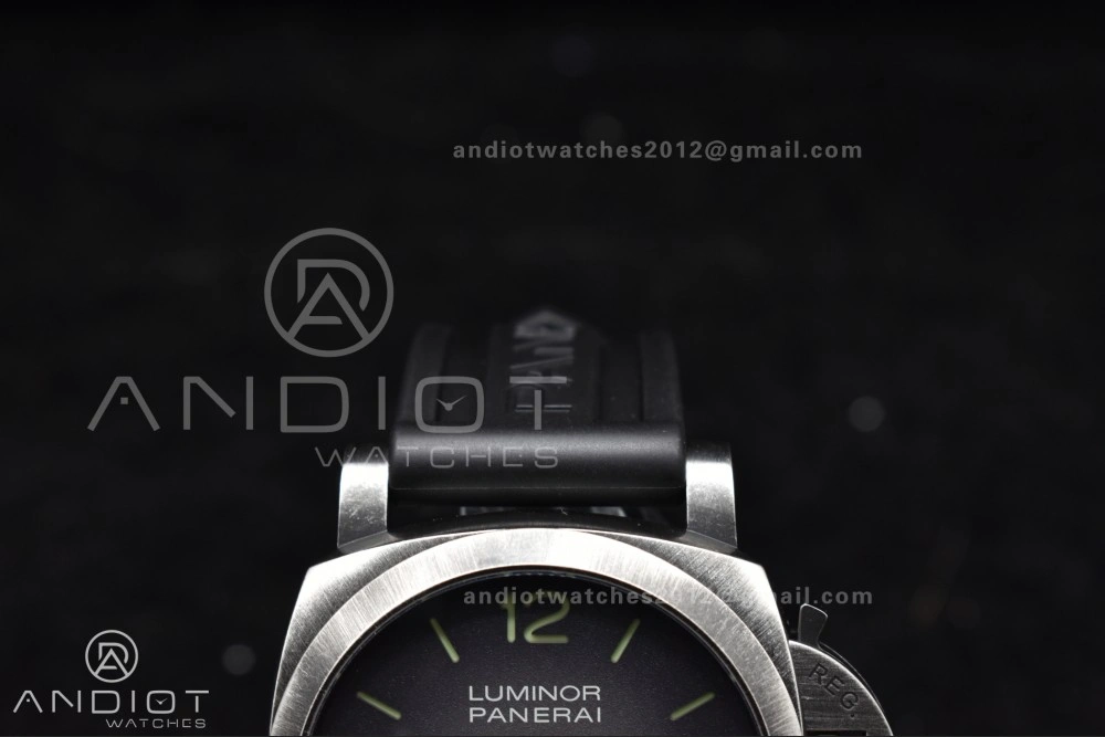 WellDesigned PAM1412 Navy SEALs VSF 1:1 Best Edition Iron Gray Dial on Rubber Strap P.9010 Clone 326