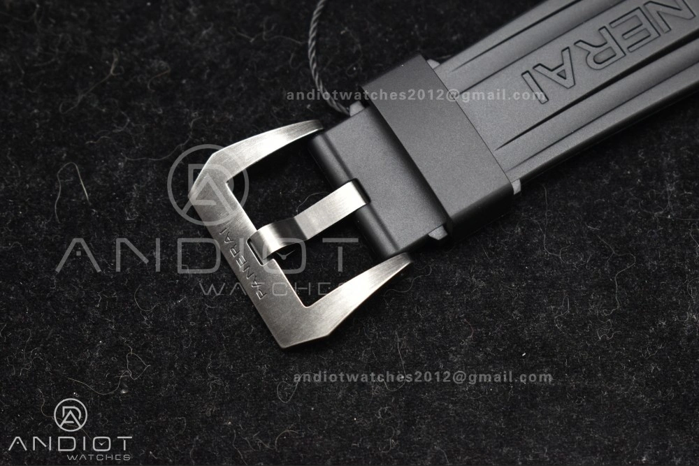 WellDesigned PAM1412 Navy SEALs VSF 1:1 Best Edition Iron Gray Dial on Rubber Strap P.9010 Clone 326